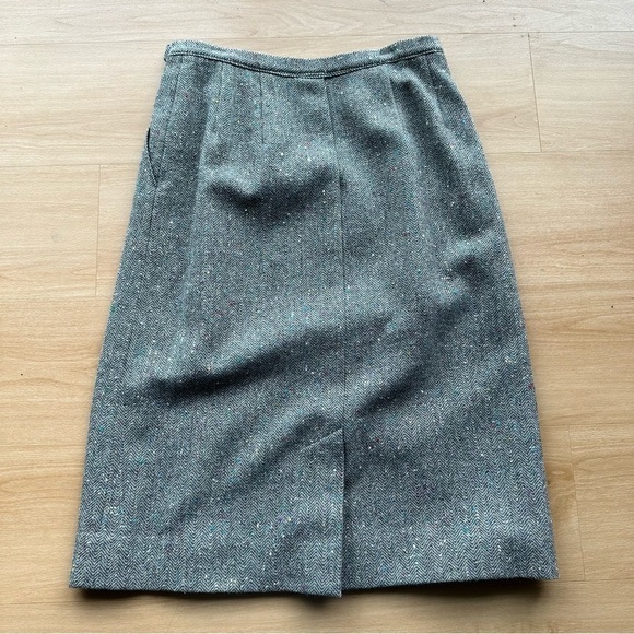 Vintage Pendleton 100% Virgin Wool Pencil Skirt Blazer Suit Set - Picture 15 of 15